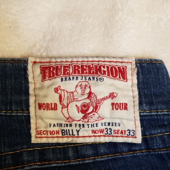 True Religion Jeans. Size 33 33 billy - Picture 5 of 6